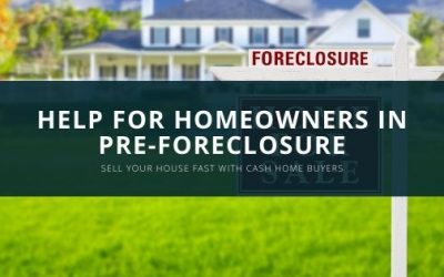 Help for Homeowners in Pre-foreclosure
